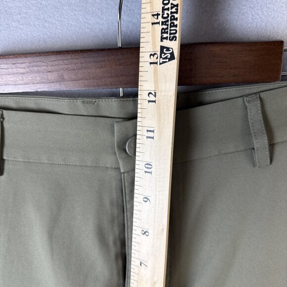 Jack Archer Pants Mens 35x28 Olive Green Jetsetter Tech Chino Performance Travel - Picture 7 of 10